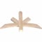 Ekena Millwork Alberta Smooth Timber Gable Bracket, Douglas Fir, 36"W x 23"H x 1 1/2"D x 3 1/2"F, 15/12 Pitch GBW036X23X0204ALB00SDF - alternate 5